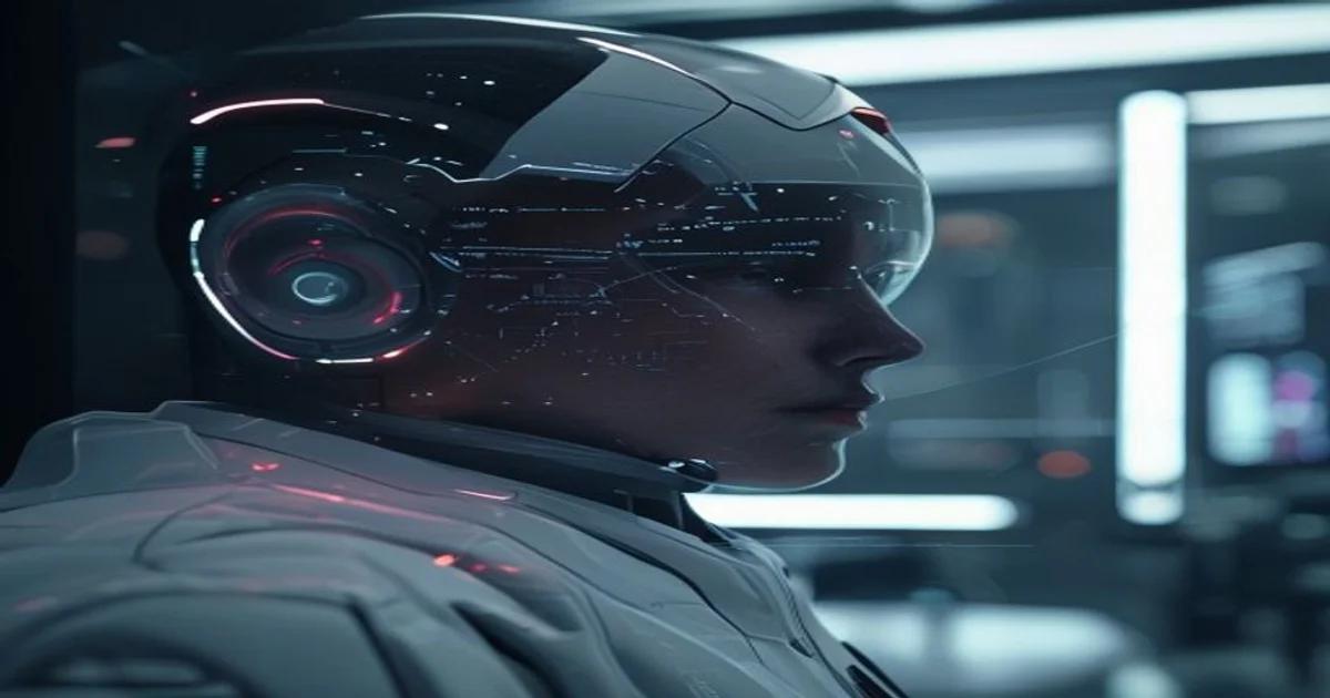 AI system assisting a clinician in analyzing patient's verbal and non-verbal cues during a diagnostic interview.