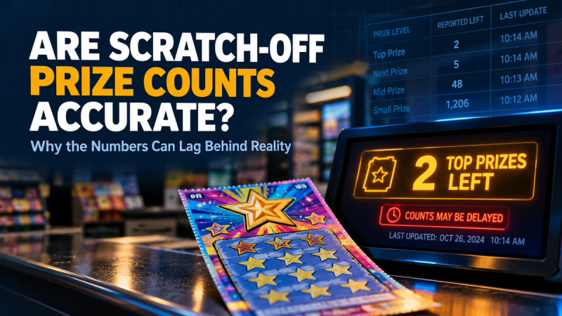 Are Scratch-Off Prize Counts Accurate? The Most Honest Number on the Page Is Zero