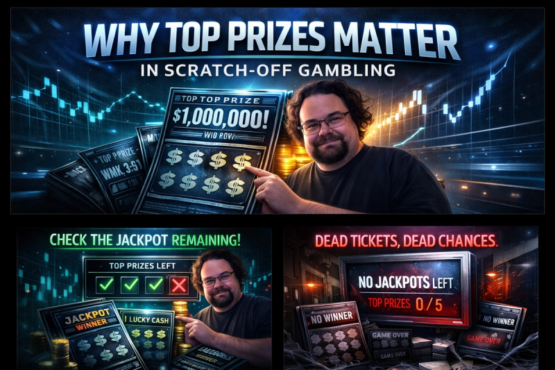 Why Top Prizes Are the Only Thing That Actually Matters in Scratch-Offs