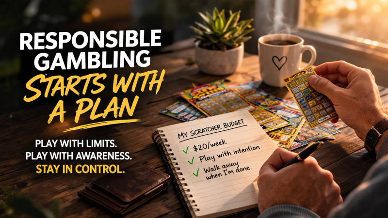 Responsible Gambling Starts With a Plan: How Scratch-Off Players Stay In Control