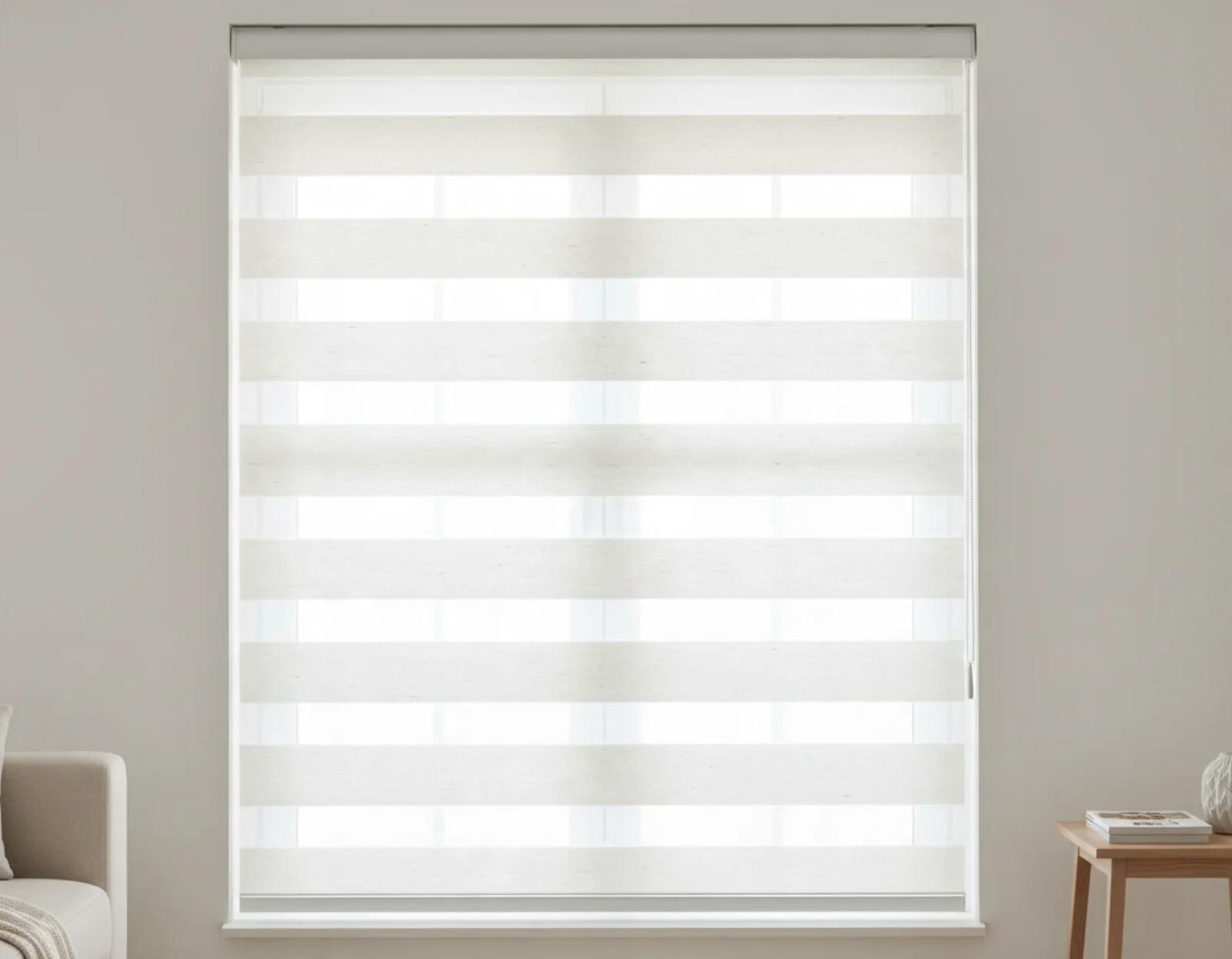 Linen Zebra — White