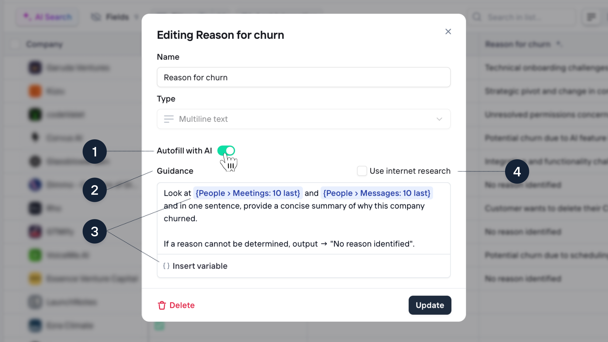 Enabling AI Autofill