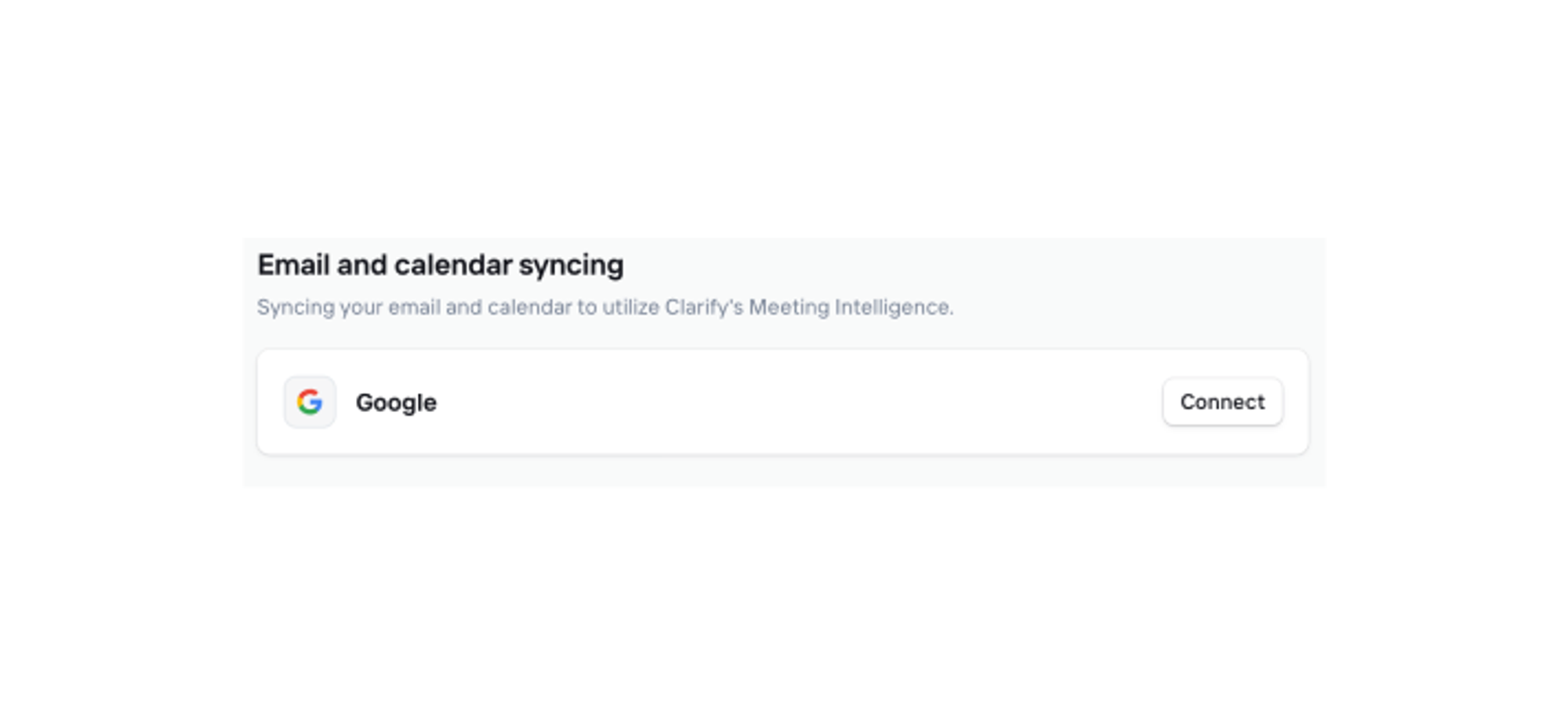 Email and calendar sync