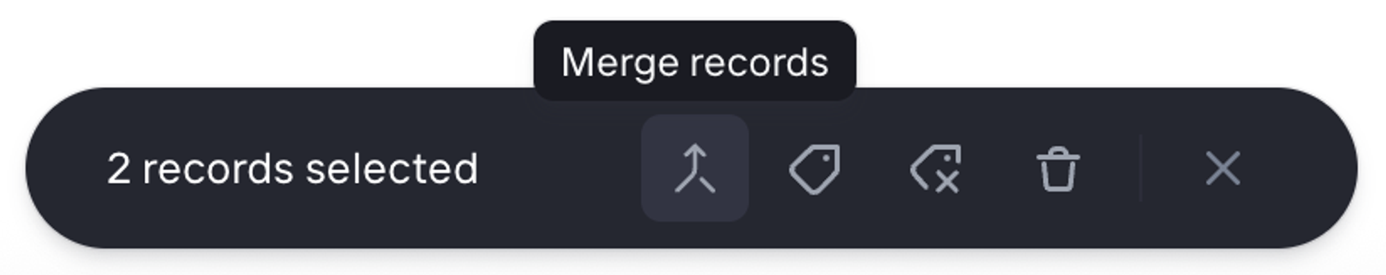 Merging duplicate profiles