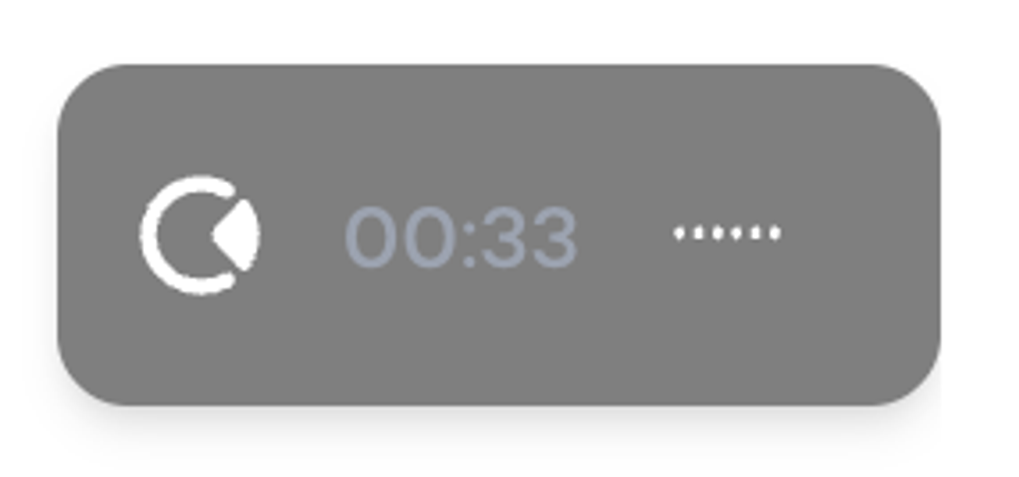 Paused widget