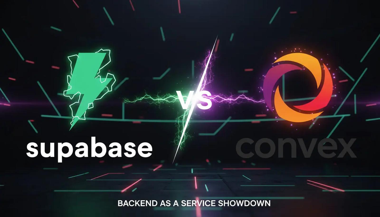 Comparison between Convex and Supabase backend as a service platforms