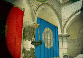 Screenshot of a cross-platform Vulkan renderer in C++ rendering a lit 3D scene