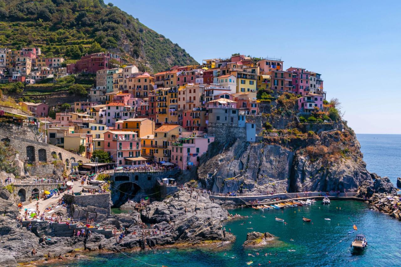 The Cobbled Streets of Cinque Terre