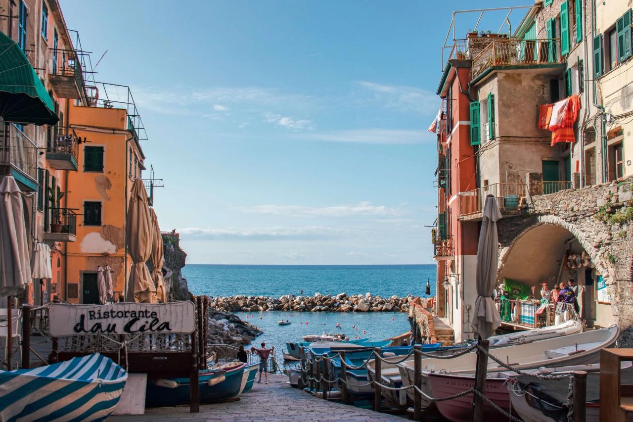 The Cobbled Streets of Cinque Terre