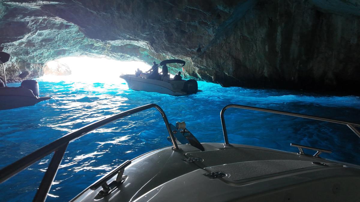 3-Hour Blue Cave and Kotor Bay Boat Tour with Swimming