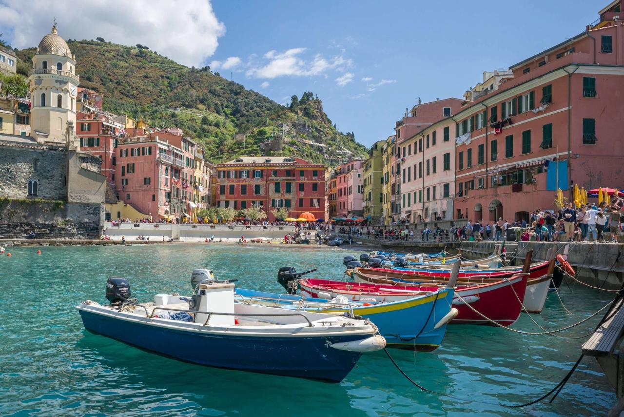 The Cobbled Streets of Cinque Terre