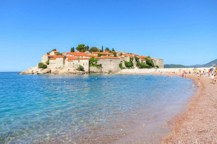 Sveti Stefan Beach