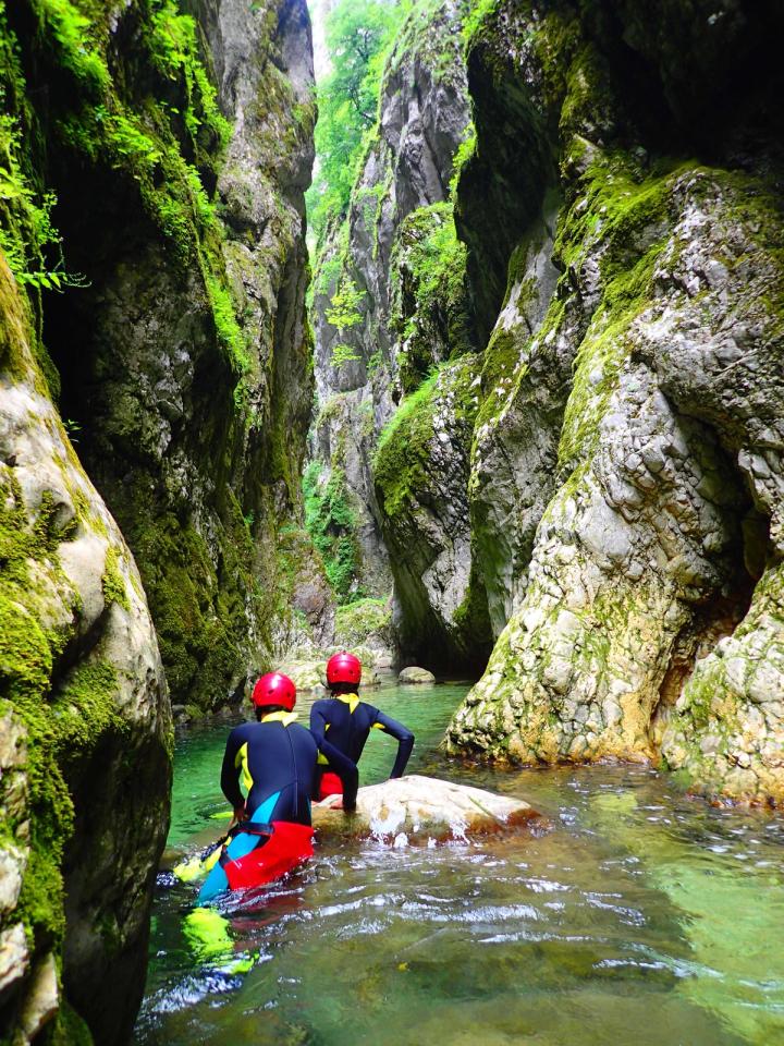 Nevidio canyoning tour