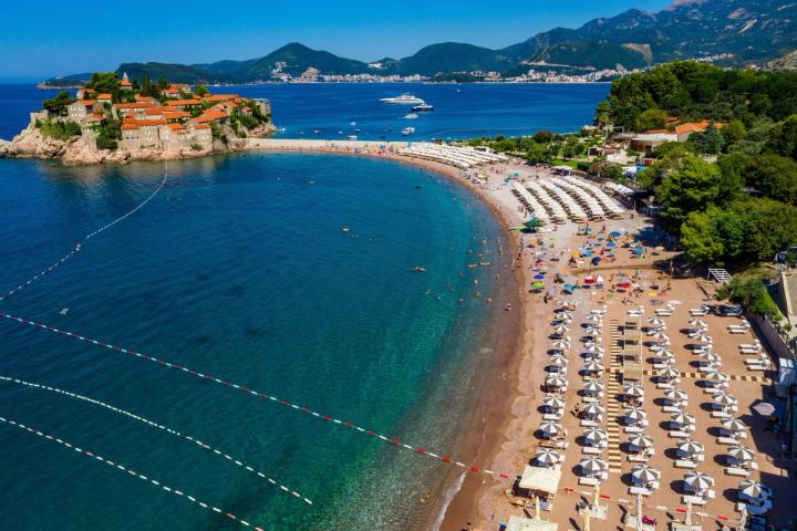 Sveti Stefan Beach