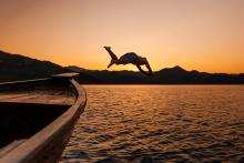 Take a refreshing swim in Skadar’s clear waters