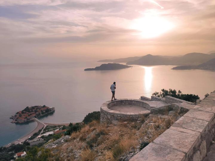 Viewpoint on Sveti Stefan