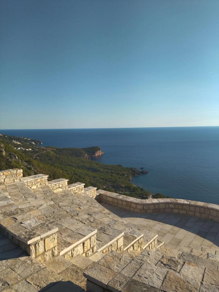 Viewpoint on Sveti Stefan