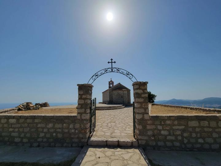 Viewpoint on Sveti Stefan