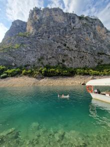 Take a refreshing swim in the lake