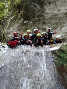 Refuel with a hearty lunch after the climb