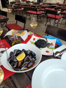 Enjoy a full traditional menu