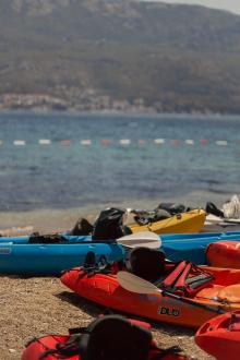 Kayak from Budva to Sveti Nikola’s wild side