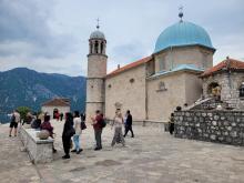 Stop at Our Lady of the Rocks island