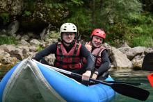 Paddle the Tara River in your own inflatable canoe