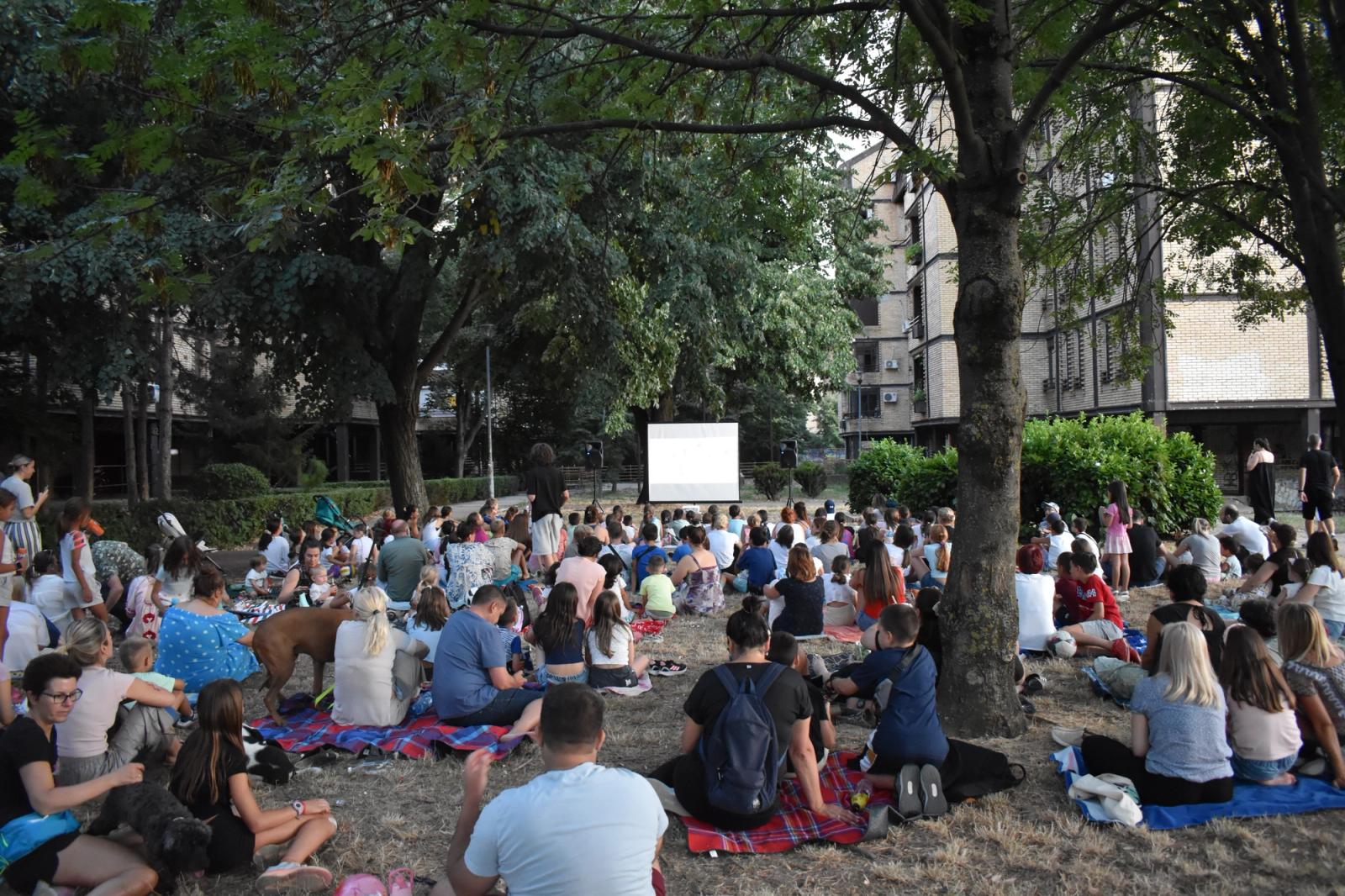 Održana prva „Kino Baštica" ovog leta