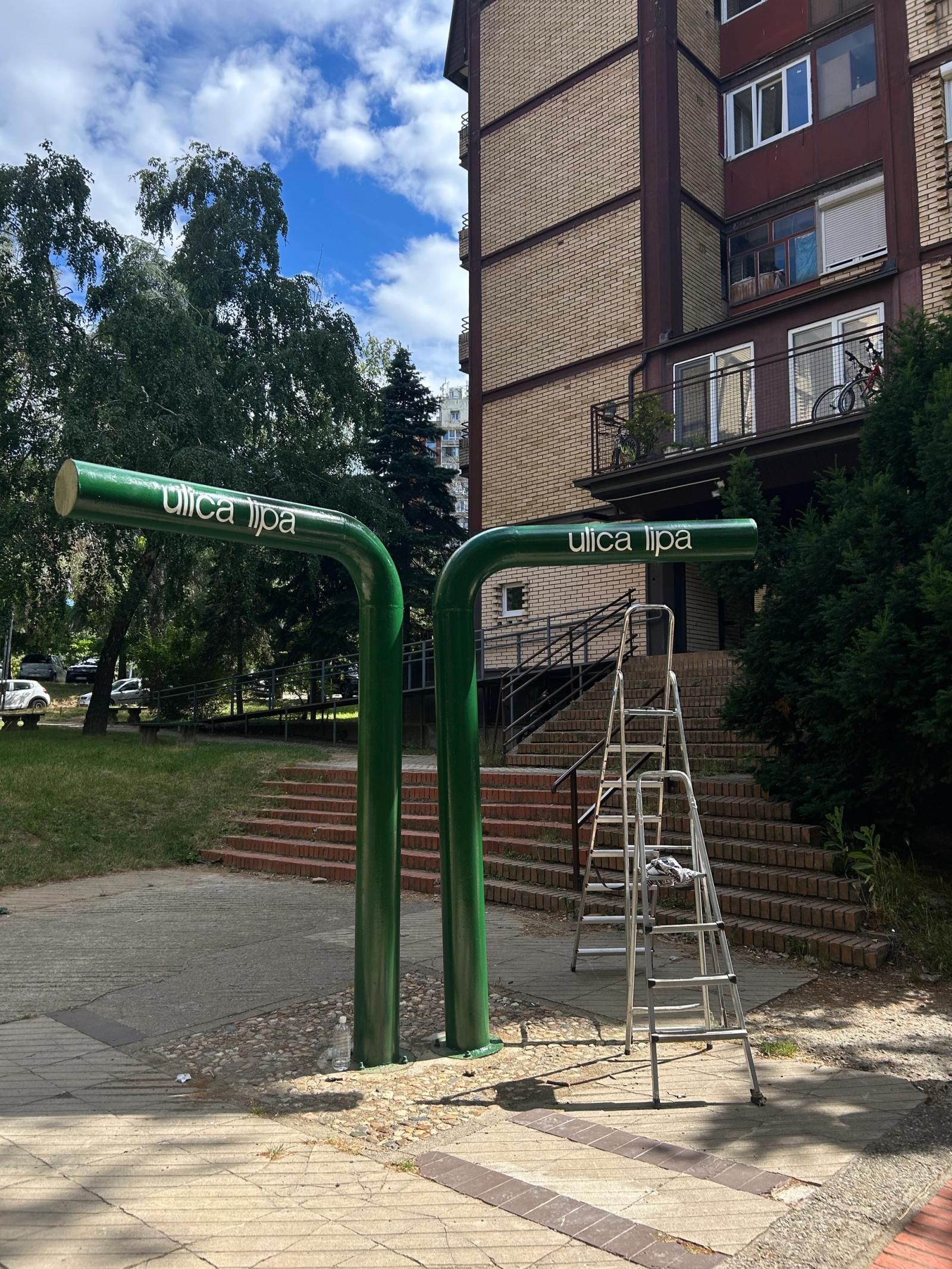 Obeležja ulica u južnom susedstvu obnovljena