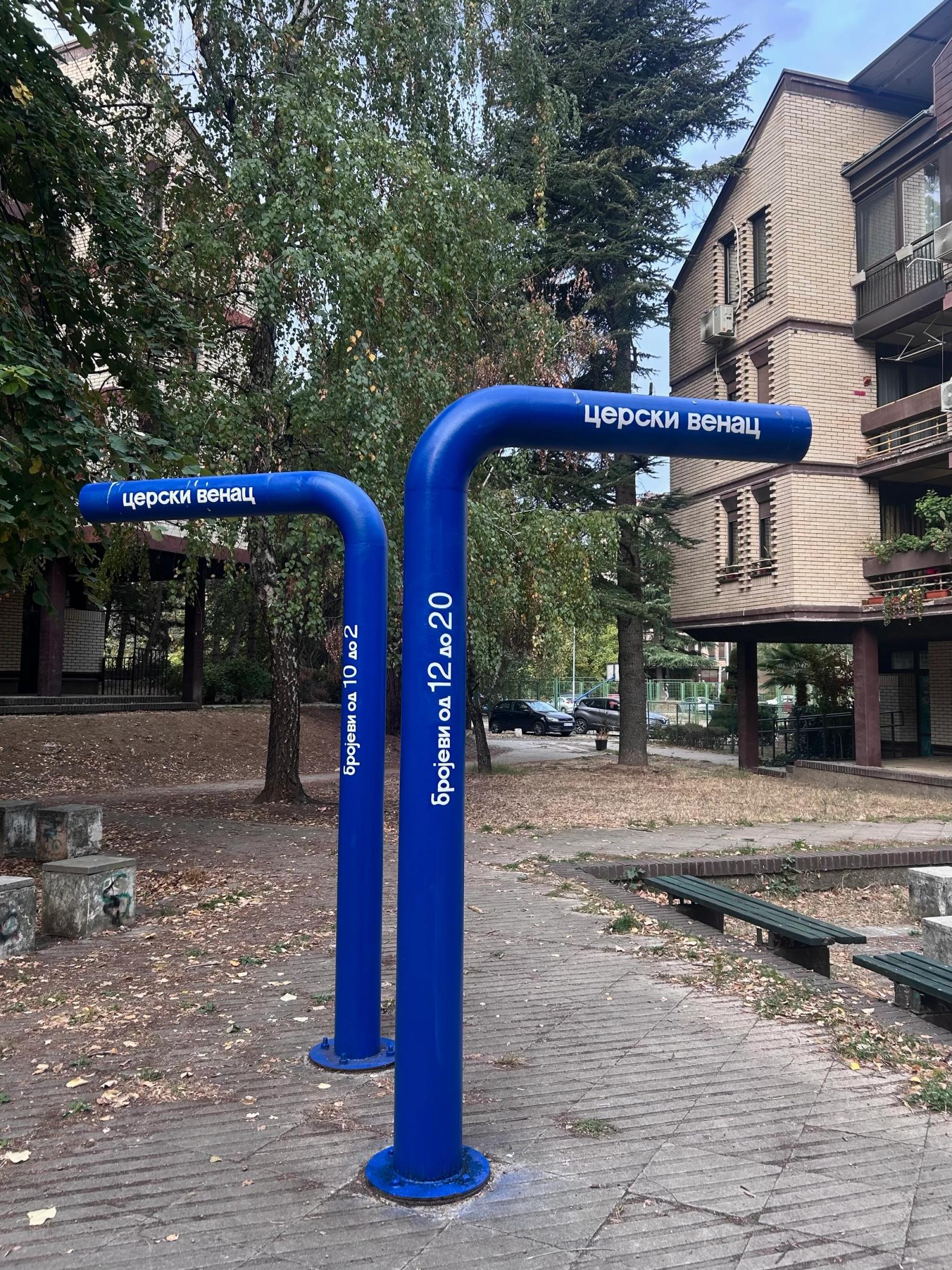 Obeležja ulica u zapadnom susedstvu obnovljena