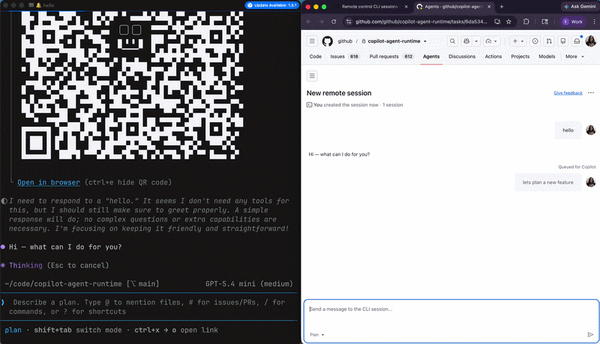 GitHub brings remote control to Copilot CLI