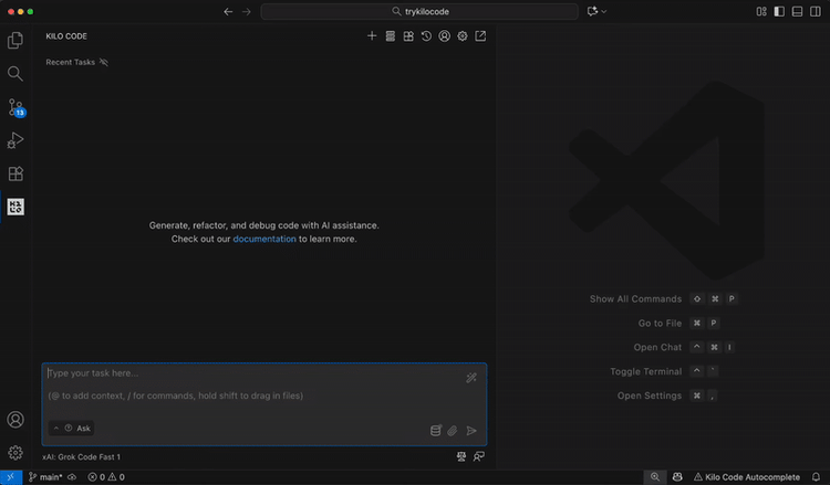 Kilo Code: An open source AI coding agent that works with any model