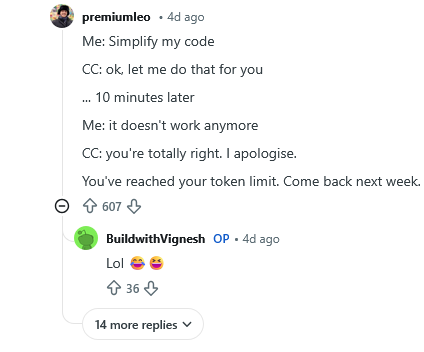 Reddit community reacts