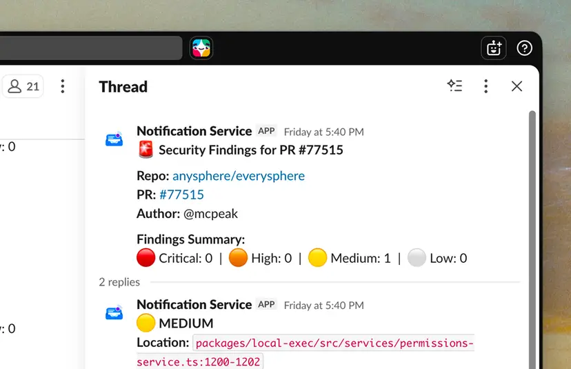 Cursor + Slack