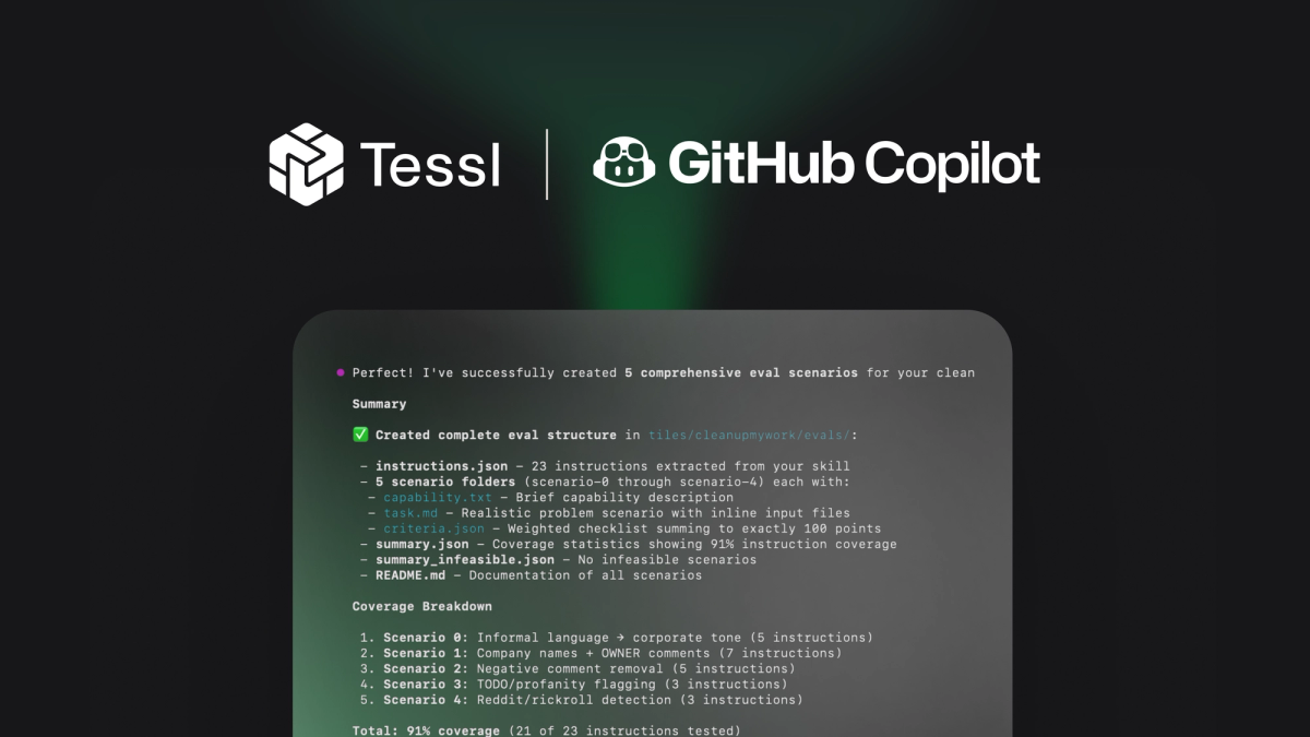Getting started with Tessl & GitHub Copilot