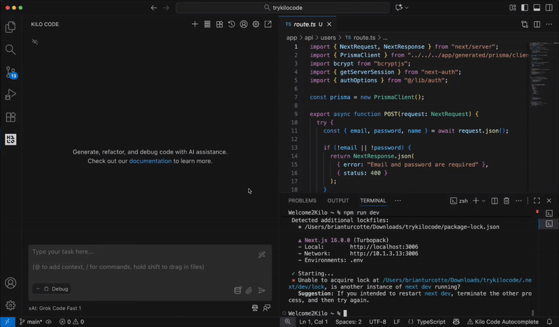 Debug mode
