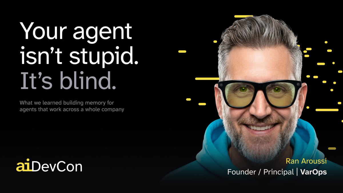 Your AI isn't stupid. It's blind.