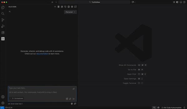Kilo Code: An open source AI coding agent that works with any model