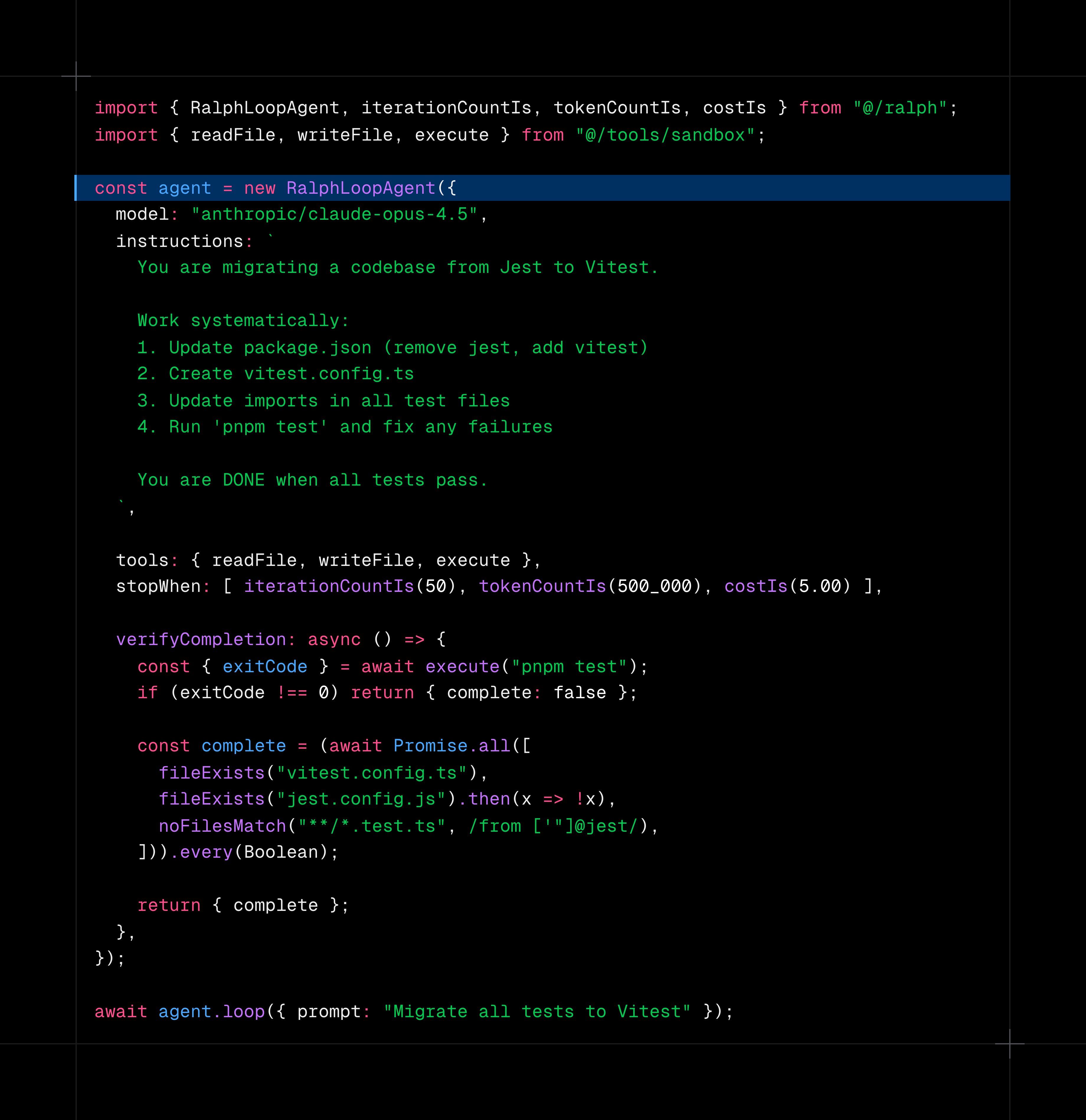 A Ralph experiment from Vercel's Chris Tate