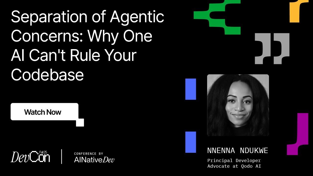 Separation of Agentic Concerns: Why One AI Can't Rule Your Codebase