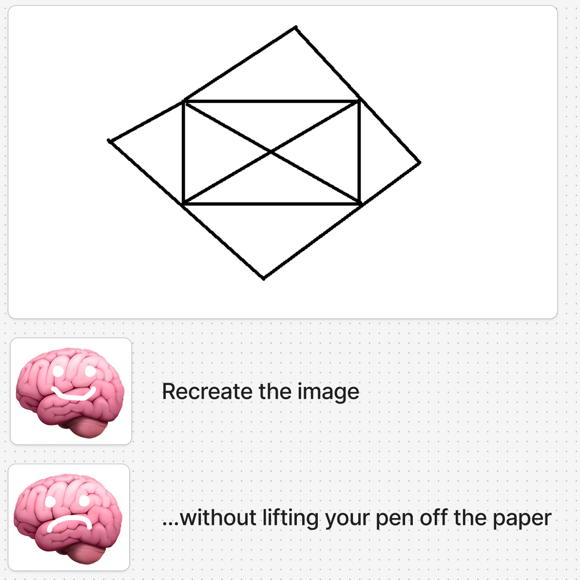 Consider whether your constraints turn an easy, doable task into a riddle.