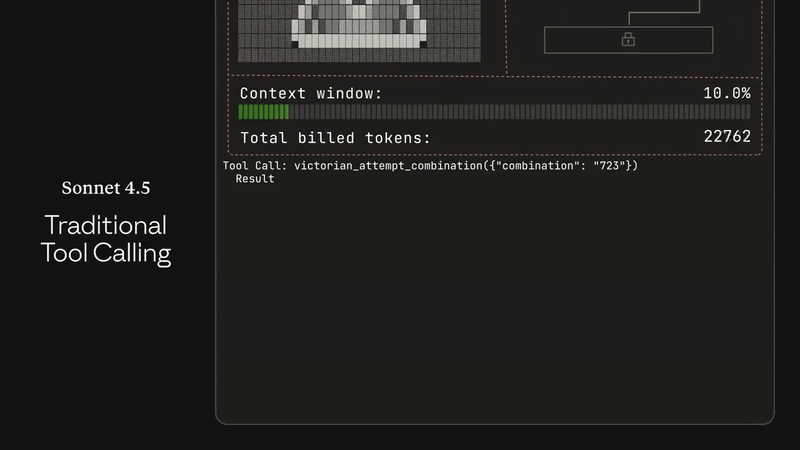 Programmatic tool calling enabled