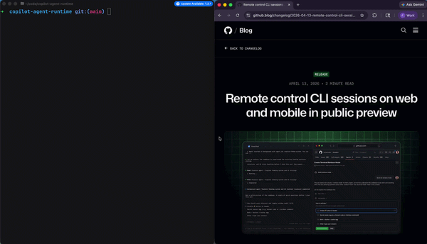 GitHub brings remote control to Copilot CLI