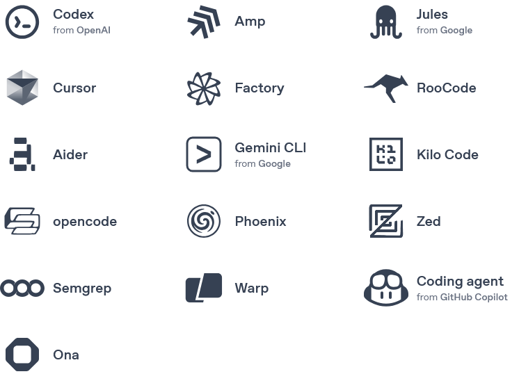 Who's supporting AGENTS.md