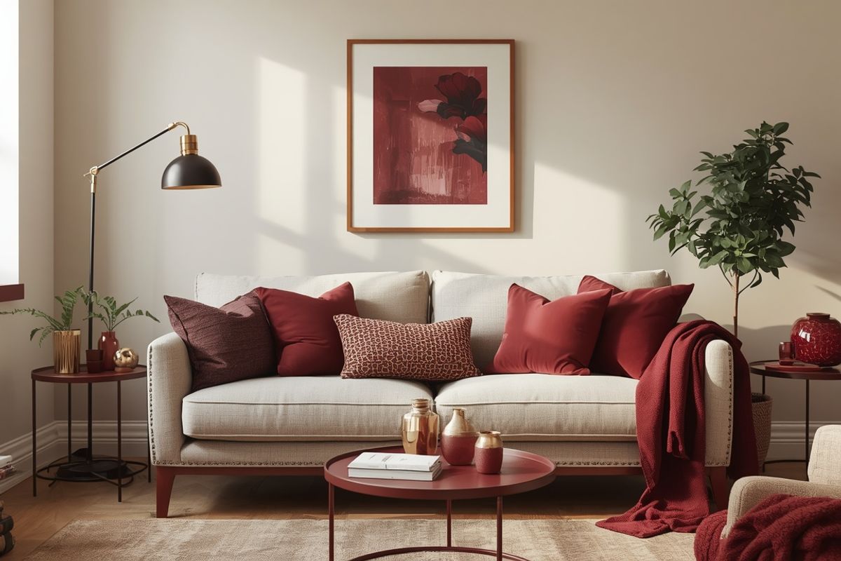 Burgundy Home Decor: How to Work the Trend Without Repainting a Single Wall
