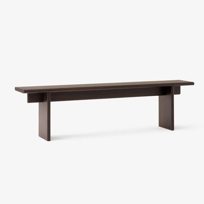 &Tradition OS5 & OS6 Ita Dining Bench - Dark Stained Oak