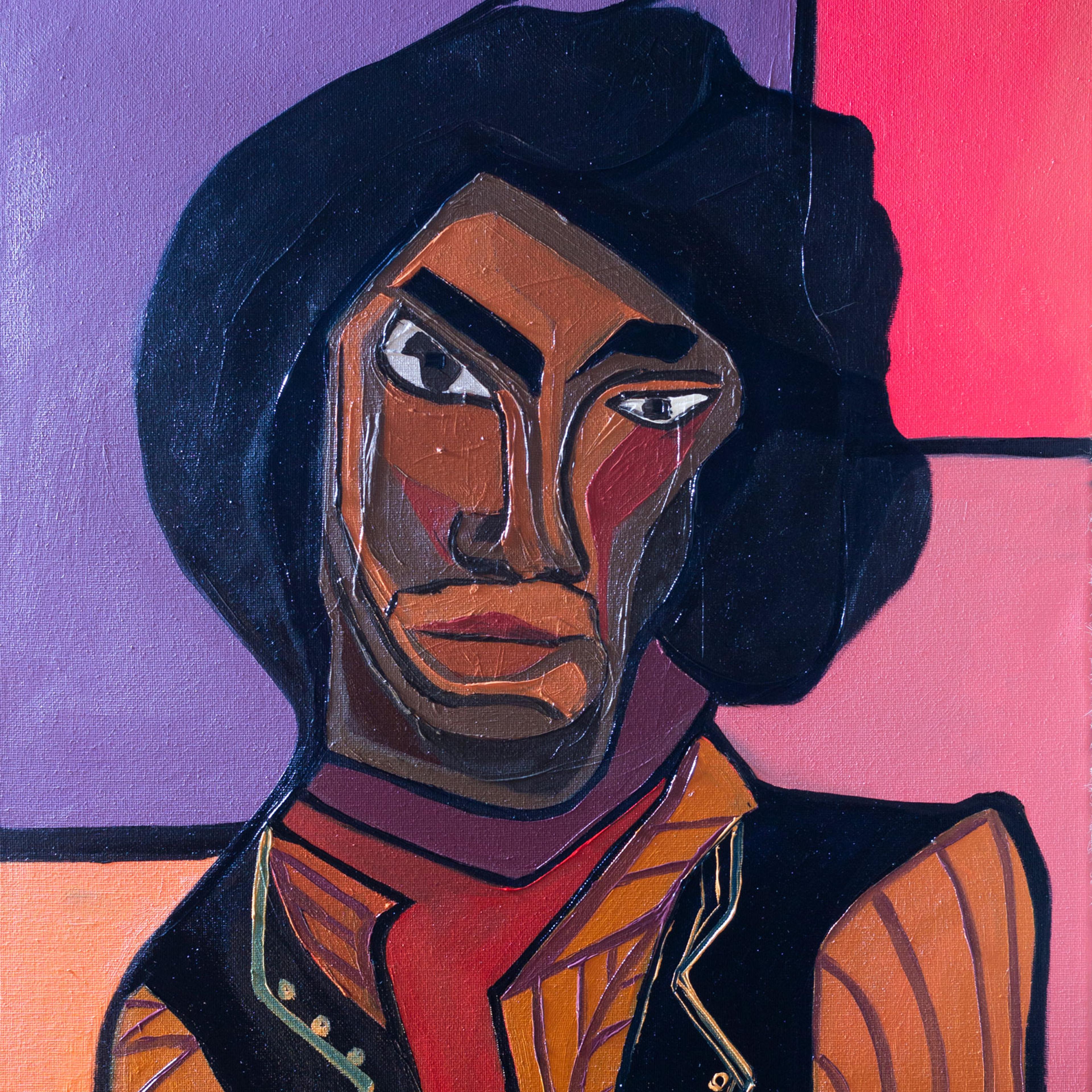 Portrait of Jimi Hendrix