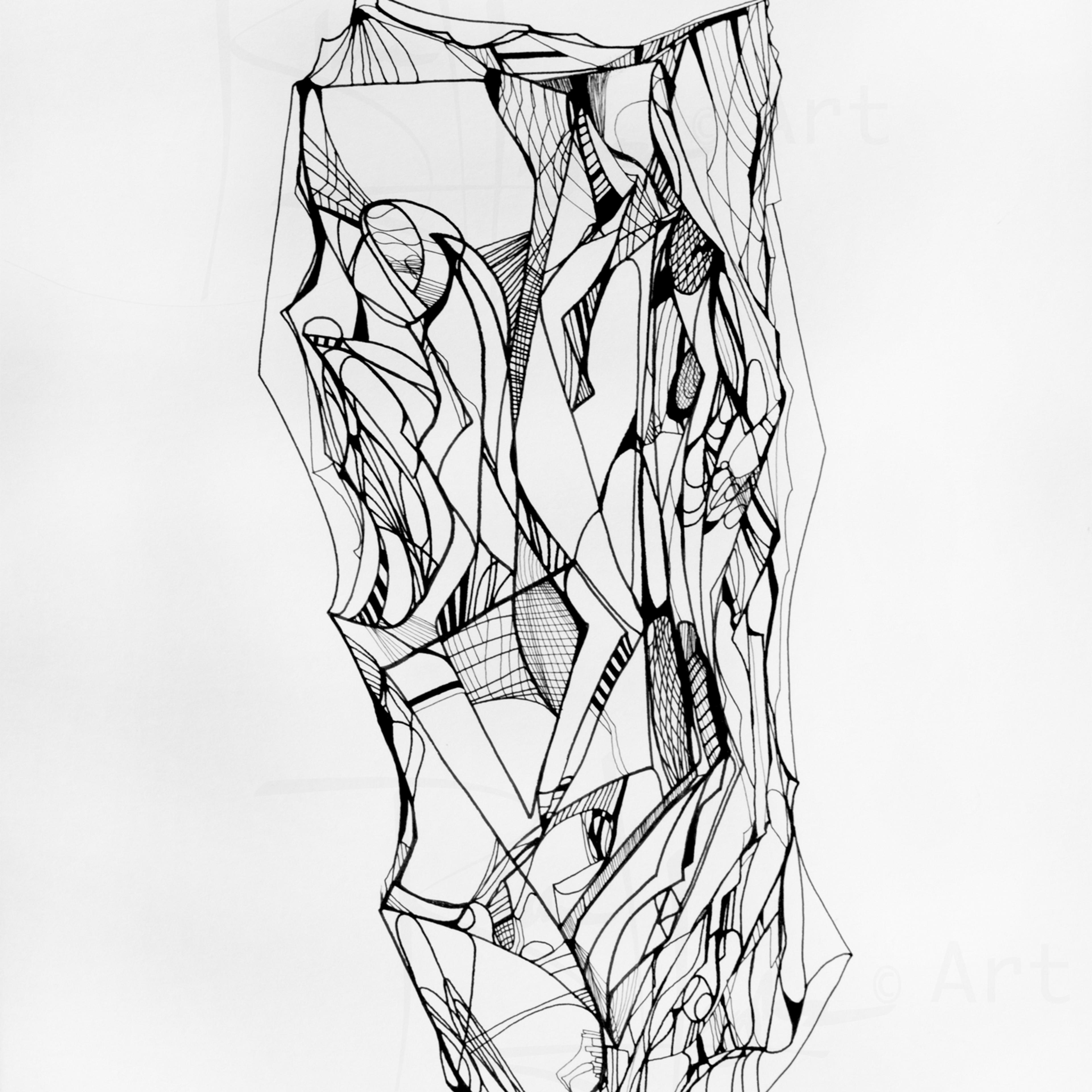 Self Portrait in Black 2