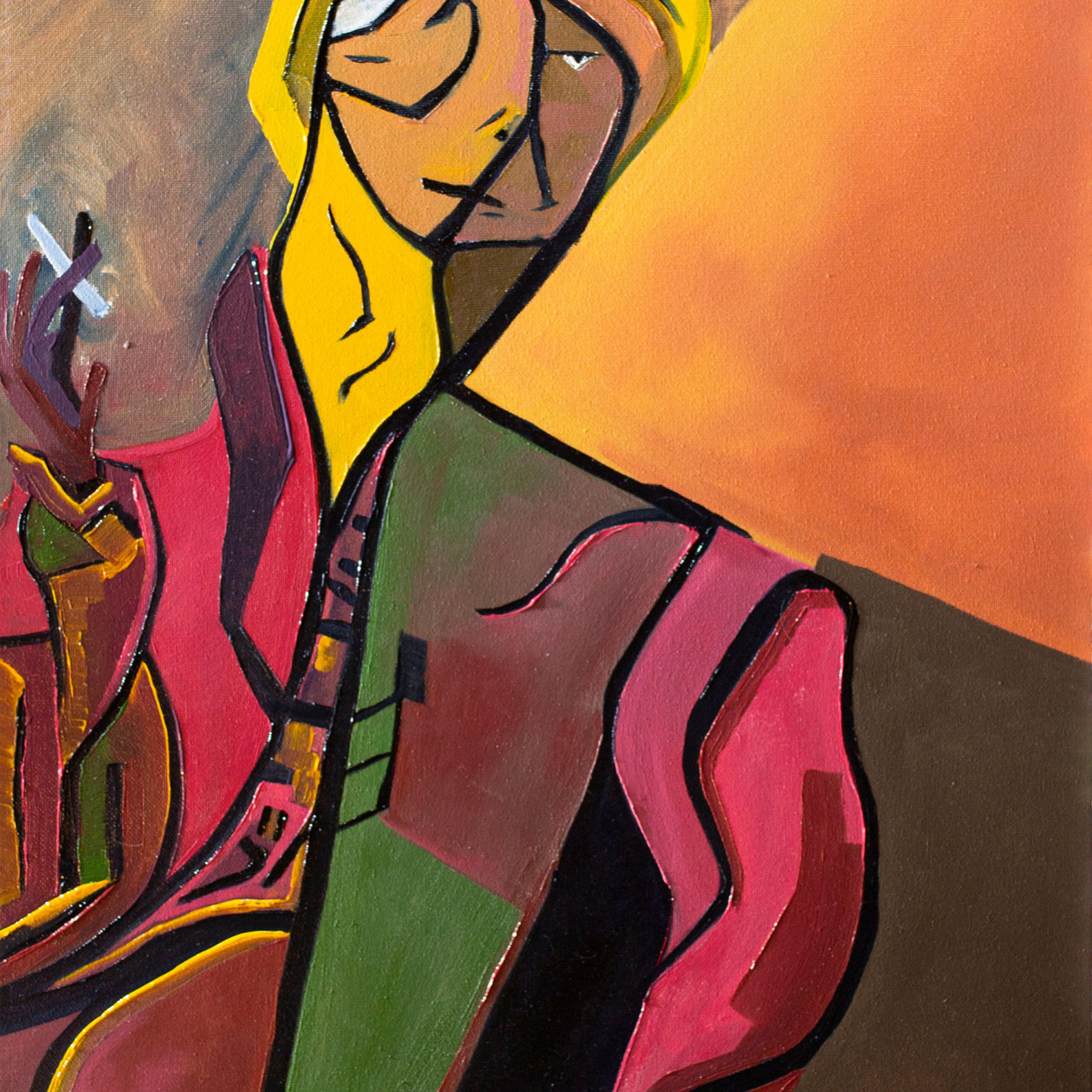 Portrait of Elaine de Kooning